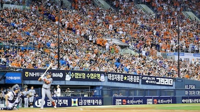 서울 잠실구장에서 펼쳐진 프로야구 경기. 2026.8.12 ⓒ 뉴스1 안은나 기자