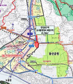 13년 밀린 용산 한강로구역 재개발, '디에이치' 다나
