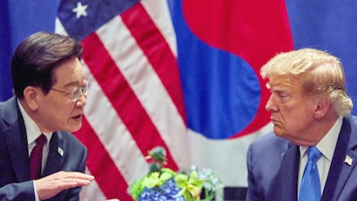 李대통령 “트럼프와 군함 건조 얘기했다...실질적 성과 기대”