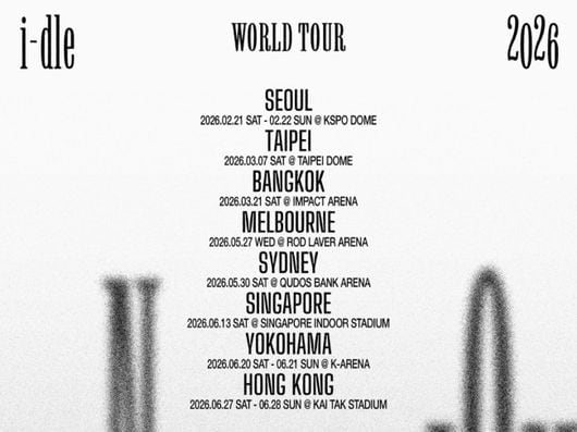 i-dle to Launch 2026 World Tour 'Syncopation' in Seoul