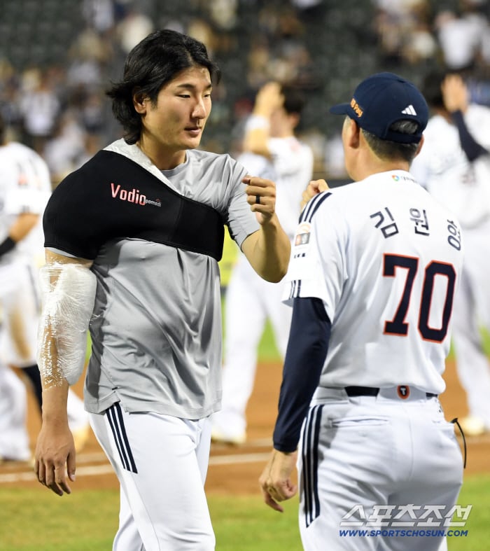 다승 1위! 탈삼진 1위! ERA는 동생한테 밀려 2위..? → "(최)민석이라는 큰 산을 넘어야" 트리플 크라운 향해 뚜벅뚜벅 전진하는 곽빈