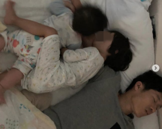 "Happy Father’s Day" 원주 '붉은 전사' 박지성, 아이들과 행복한 근황