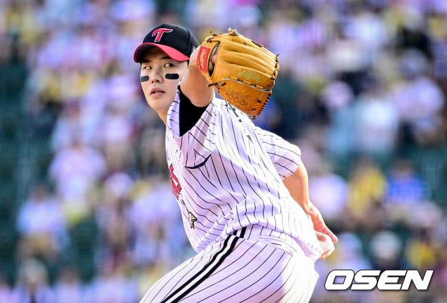 '송찬의 스리런' LG, 키움에 5-3 역전승…임찬규, 시즌 10승 선착