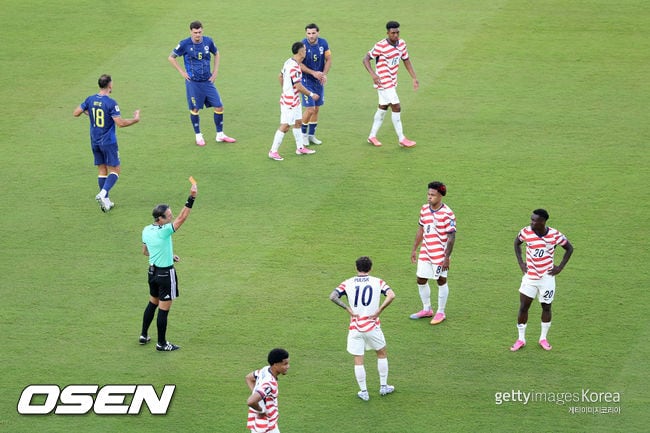 “FIFA 고맙다” 트럼프까지 등판, 발로건 벨기에전 뛴다...레드카드 징계 1년 집행유예