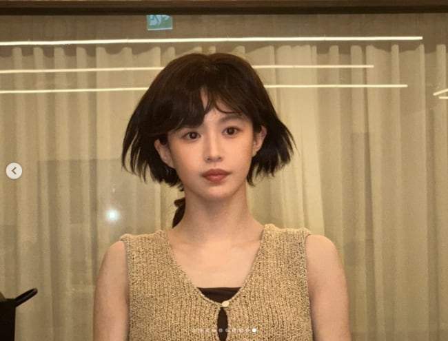 고윤정, 더벅머리 단발도 굴욕 없다..이유 있는 미모 자신감