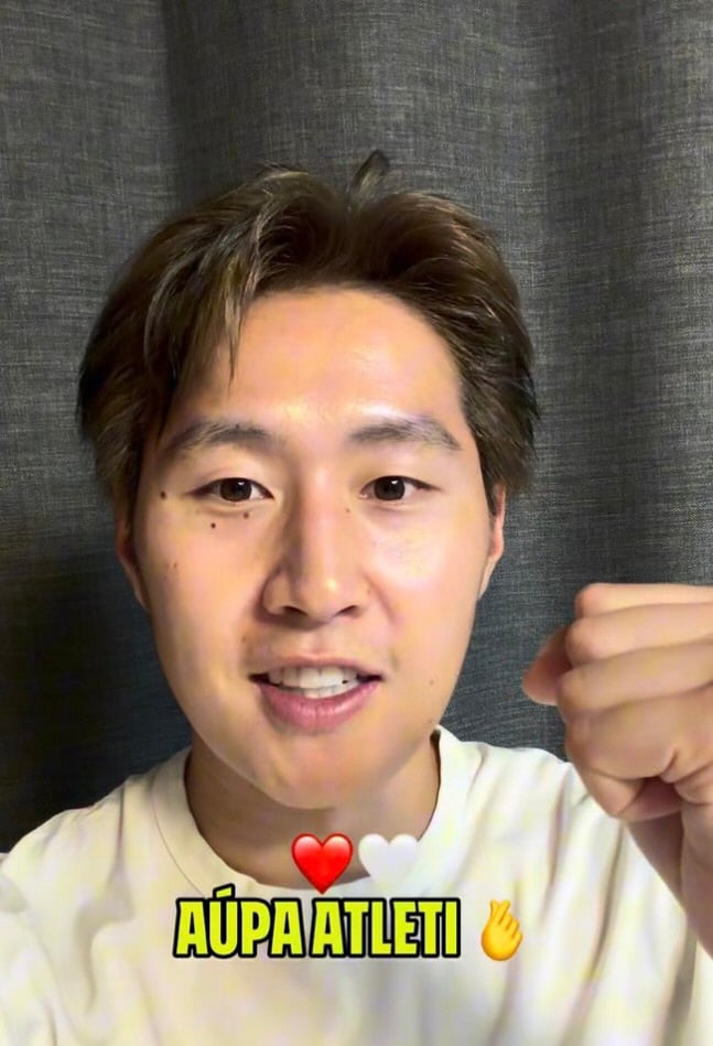 "아우파 아틀레티!" 아틀레티코 입단한 이강인, 유창한 스페인어로 팬들에 첫 인사..."빅클럽 합류 영광, 새로운 모험 즐기고 싶어"