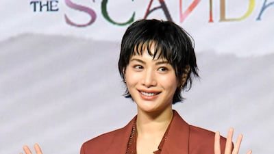 넷플릭스 시리즈 '스캔들' 제작발표회가 9일 서울 종로구 JW메리어트 동대문에서 열렸다. 나나가 포토타임을 갖고 있다. 동대문=박재만 기자 pjm@sportschosun.com/2026.09.09/