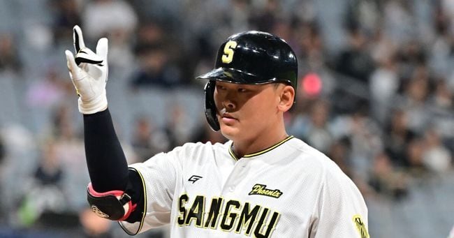 경기 중 한화 선수들