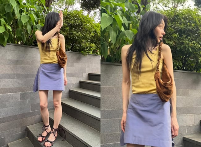 김민하, 9kg 감량후 살 더 빠졌나..팔다리 '앙상' 뼈말라 근황