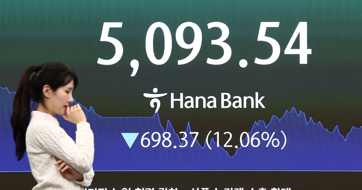이틀 만에 주가 18% 빠지고 환율 1500원 돌파한 거 실화냐;;
