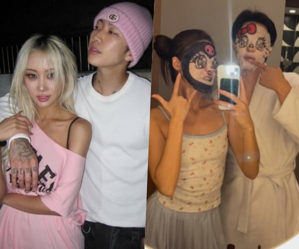 "뭐야 둘이?" 박재범x다영, 셀프 열애설 또? 기희현♥이상윤 이어 '커플샷' 눈길