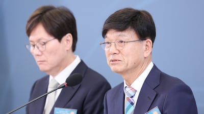 이병태 규제합리화위원회 부위원장이 지난 4월 청와대에서 열린 규제합리화위원회 제1차 전체회의에서 발언을 하고 있다. 2026.4.15 ⓒ 뉴스1 이재명 기자