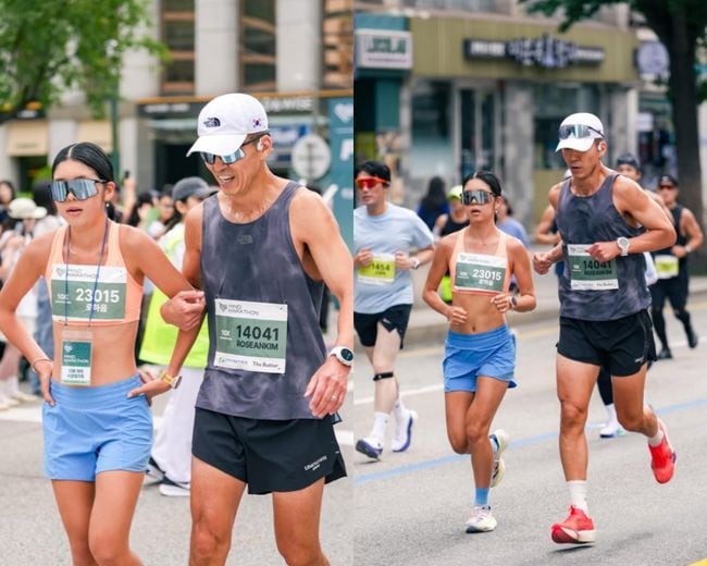 '기부천사' 션♥정혜영, 딸까지 선행 동참..."기부 마라톤 여자부 2위" 자식농사 대박