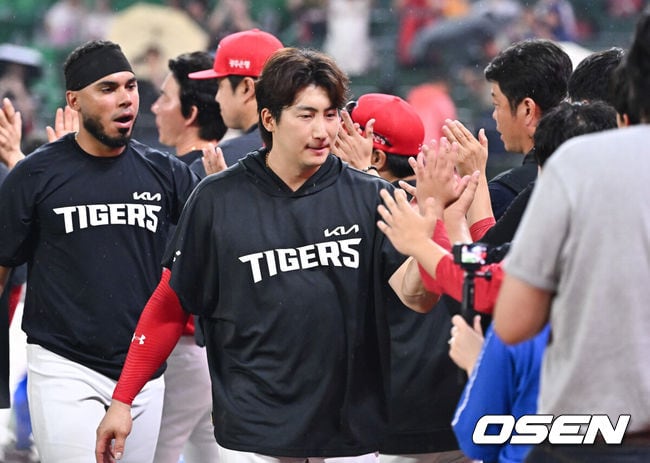 ‘통산 300홈런’ 나성범, 5타점 맹활약 “4번타자 역할 완벽했다”…이의리, 데뷔 첫 구원승 “이틀 연속 등판 큰 기여”
