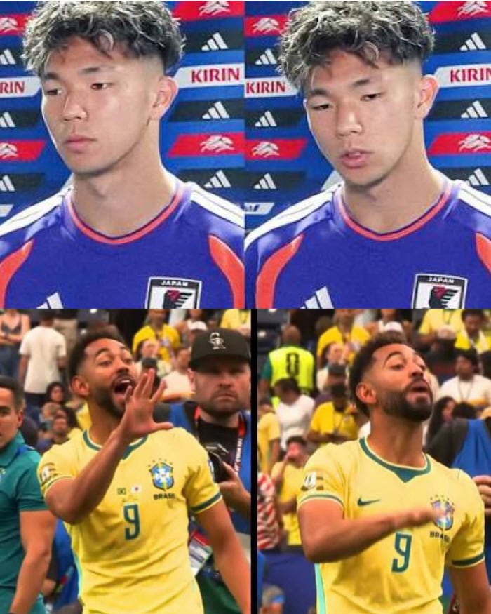 "내 SNS 보면 알잖아!" 日 2005년생 '특급 유망주' 비난 폭발…브라질 무시 발언 일파만파 '거센 비판' 현실