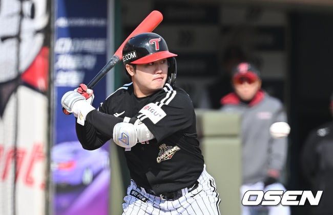 ‘2루타-안타-볼넷-안타-안타’ 3할6푼2리 퓨처스 타격 1위...LG 내야는 백업도 포화 상태, 1군 기회는 너무 멀다