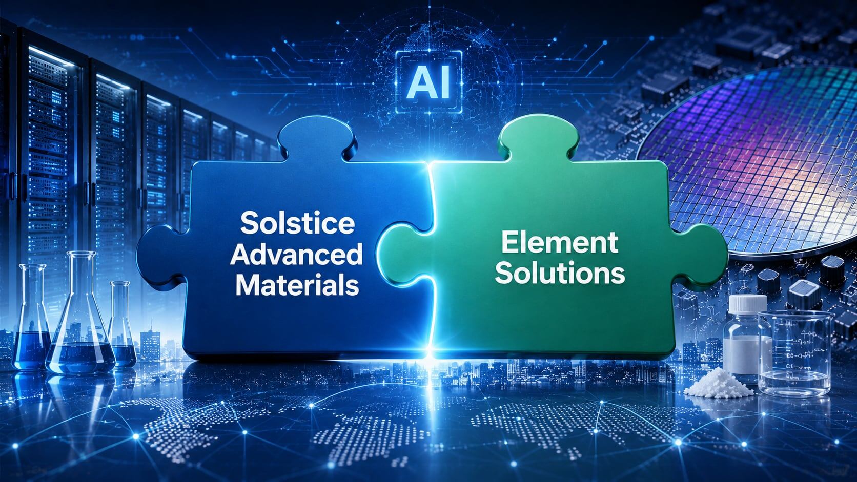 AI 공급망 경쟁 불붙었다… 美 첨단소재 기업 22조원 M&A