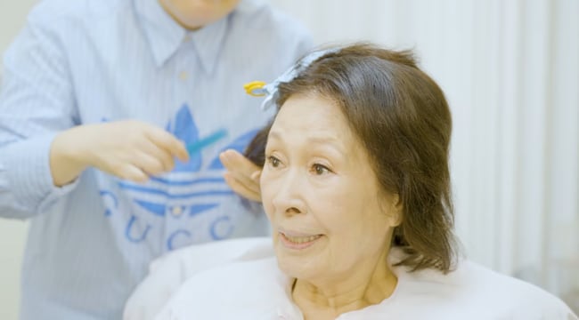 '건강이상설' 김혜자, 밝은 모습에 눈길.."난 눈이 제일 예뻐"