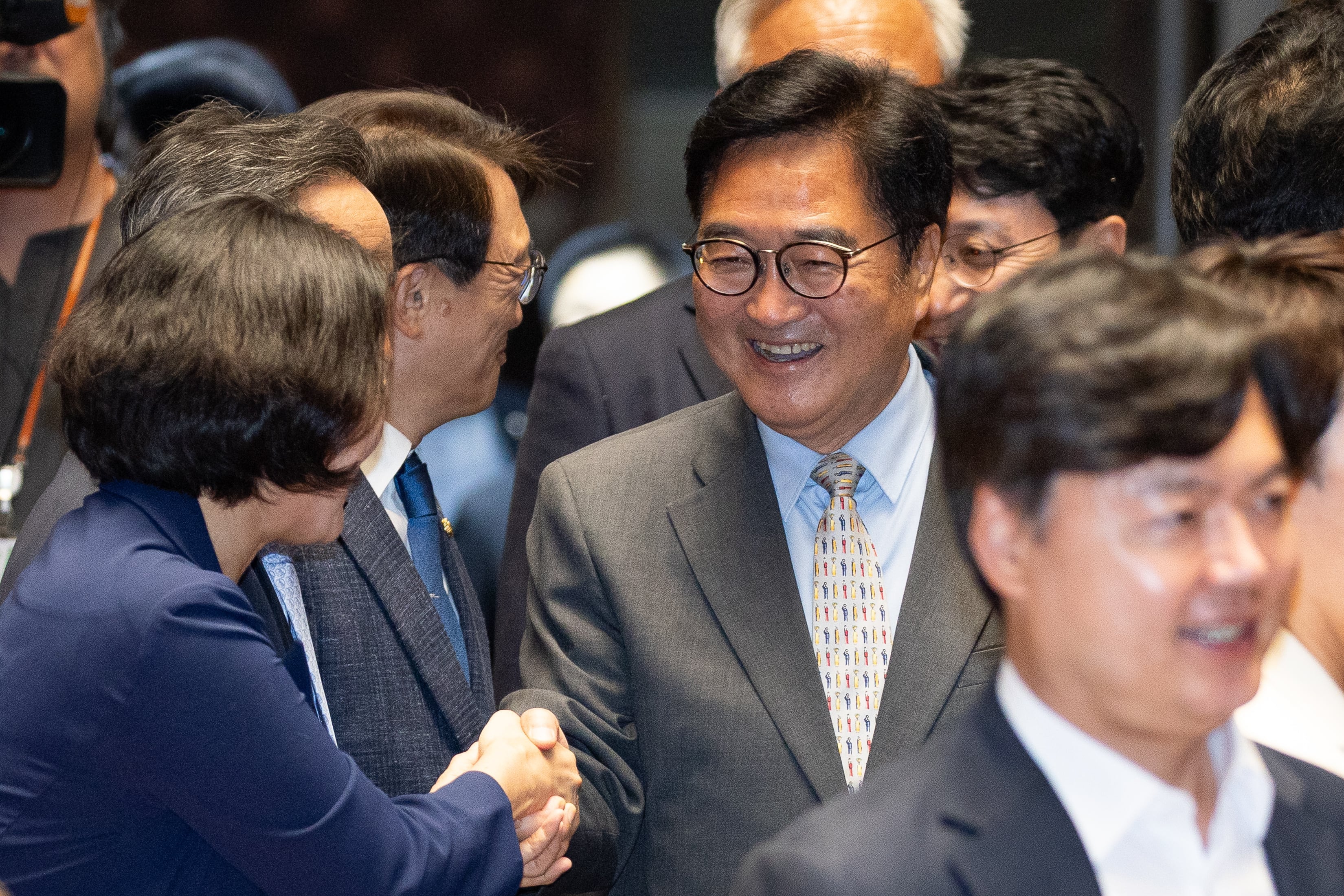 우원식 “전대 불출마…김대중·노무현의 그 민주당 맞나"