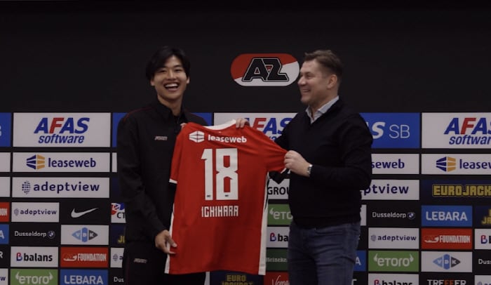 사진캡처=AZ알크마르 구단 홈페이지