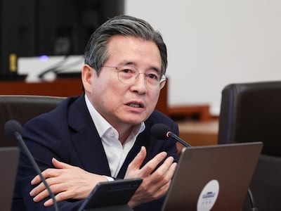 지난달 25일 청와대에서 열린 국무회의에서 김용범 정책실장이 발언하고 있는 모습. 2026.9.1 ⓒ 뉴스1 허경 기자