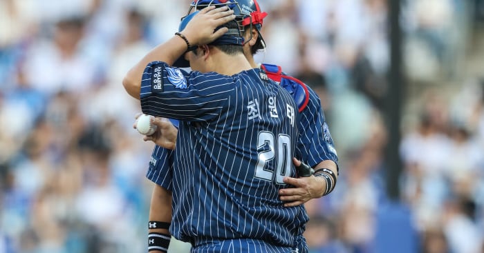 Choi Won-tae's Season-Shortest Outing vs LG Ends Lions' Win Streak - 조선일보
