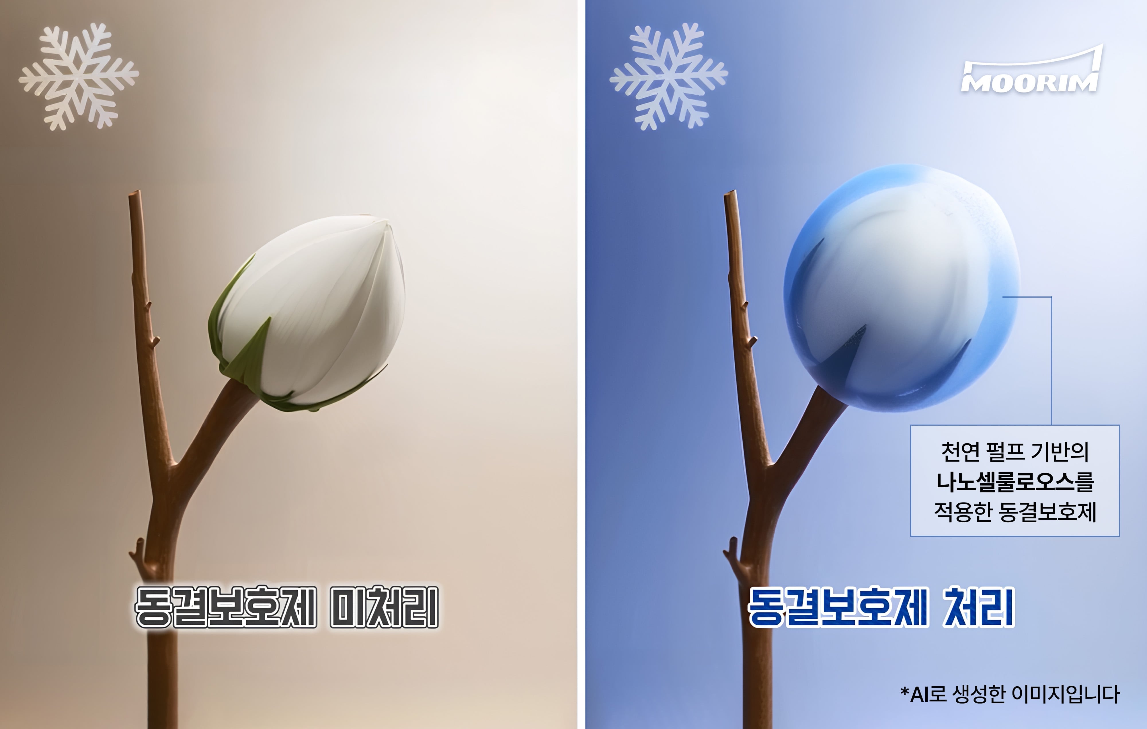 무림P&P, 천연 펄프 기반 ‘과수 동결보호제’ 개발 착수