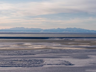 미국 알래스카 카크토빅(Kaktovik)에서 촬영한 북극국립야생동물보호구역. /AP