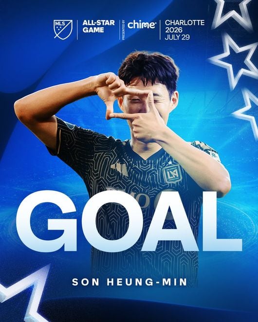 캡틴 손흥민, '3분 2골' 미쳤다! 올스타전서 동점골·역전골 폭발...MLS 올스타, 멕시코 올스타에 2-1 리드(전반 진행 중)