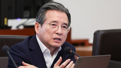 지난달 25일 청와대에서 열린 국무회의에서 김용범 정책실장이 발언하고 있는 모습. 2026.9.1 ⓒ 뉴스1 허경 기자