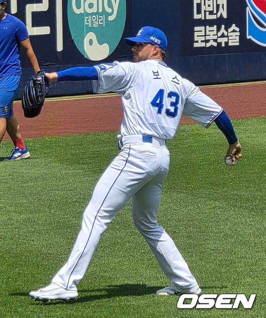 美 매체도 주목한 삼성 새 외인 보스…"MLB 재도전 실패, KBO서 반등 노린다"