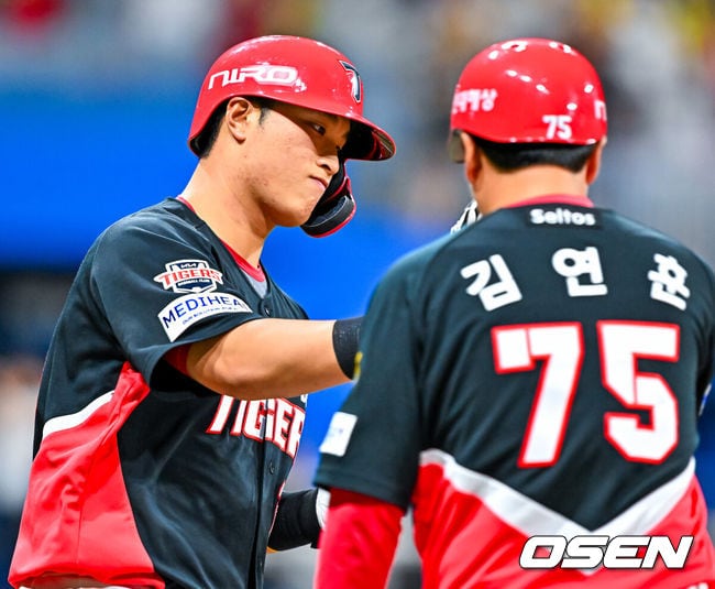 1099일 만에 2G 연속 홈런, 1차지명 거포 유망주 “장타 욕심 없다, 힘 빼니까 오히려 결과 좋아”