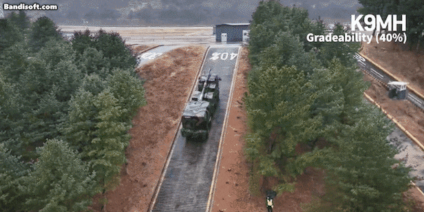 Hanwha Aerospace K9MH demonstration. / Hanwha Defense USA