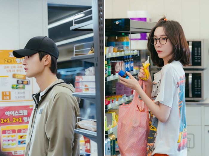서인국, 깨진 원칙 왜? 사과머리→뿔테안경 쓴 러블리 박지현에 푹 빠졌다('내일도 출근!')
