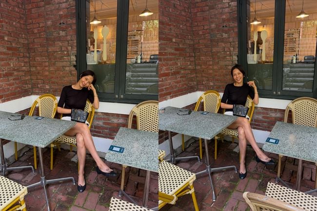 '마이큐♥' 김나영, 운동을 얼마나 한 거야?…근육 잡힌 하체 라인에 '깜짝'