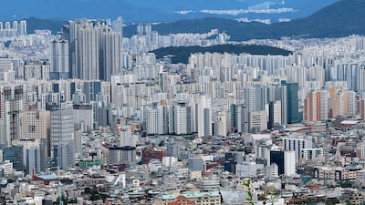 서울 남산에서 바라본 아파트 단지. 2026.8.9 ⓒ 뉴스1 박세연 기자