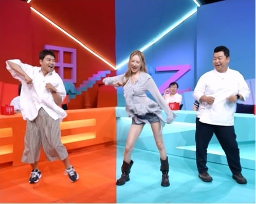 '뼈말라' 선미, 얼마나 말랐으면…전현무 반쪽 밖에 안되는 몸 ('사당귀')