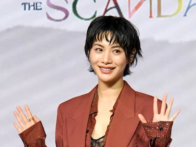 넷플릭스 시리즈 '스캔들' 제작발표회가 9일 서울 종로구 JW메리어트 동대문에서 열렸다. 나나가 포토타임을 갖고 있다. 동대문=박재만 기자 pjm@sportschosun.com/2026.09.09/
