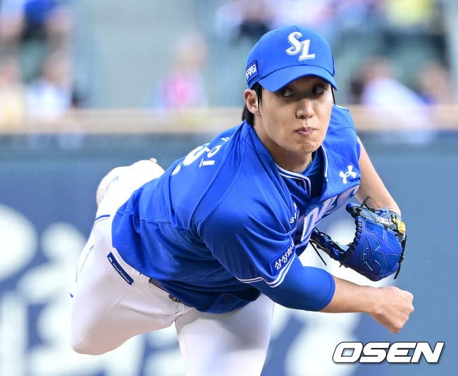 7년 만에 인천 승리, 왜 원태인은 기뻐하지 않았을까 “200G 해도 야구는 참 어렵다”