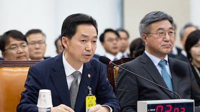 김지용 중대범죄수사청장이 26일 서울 여의도 국회에서 열린 행정안전위원회의 행정안전부, 중앙선거관리위원회 등에 대한 국정감사 종합감사에 출석해 의원 질의에 답하고 있다. 2026.10.26 ⓒ 뉴스1 유승관 기자