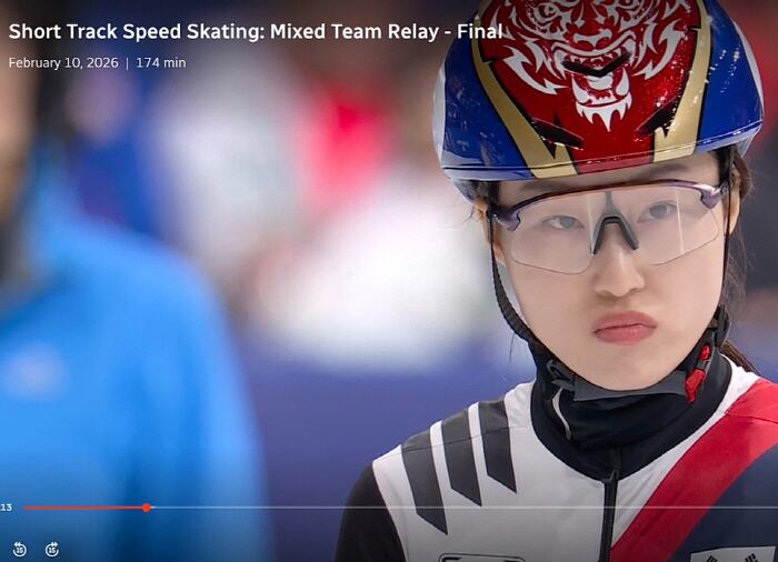 ◇캐나다 공영방송 CBC의 동계올림픽 중계중 '한국 선수'를 '중국 선수'로 소개하는 장면