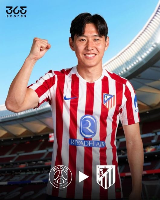 이강인, 아틀레티코 유니폼 입나…PSG 3500만 유로-ATM 옵션 카드, 라리가 복귀설 재점화
