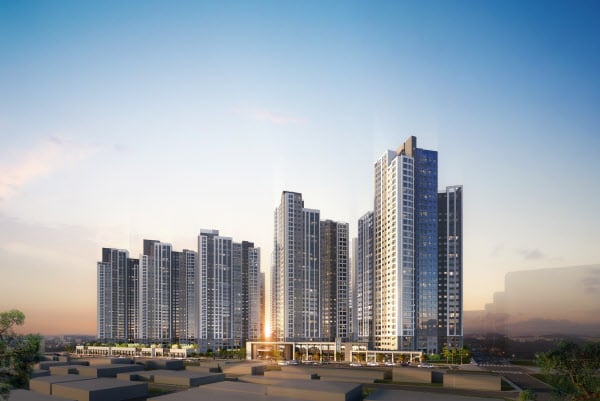 GTX로 집값 들썩…역세권·평지 갖춘 '의왕역 SK뷰' 가보니