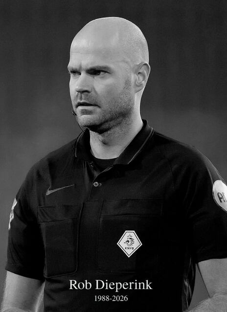 Dutch Referee Rob Dieperink Dies at 38 After World Cup Exclusion