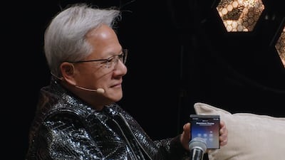 NVIDIA CEO Uses Samsung Galaxy Z Fold8 During Trump Call