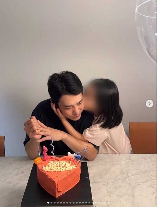 “주회장님 생신 축하드려요”..차예련·8세 딸, ♥주상욱 위한 역대급 이벤트