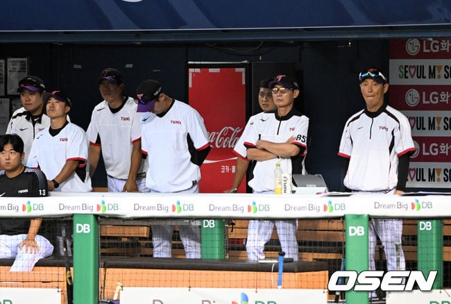 LG 2연패 도전 초비상! 해도 너무한 타선+믿었던 亞쿼터 붕괴…66일 만에 패패패→이제 2위도 위태롭다