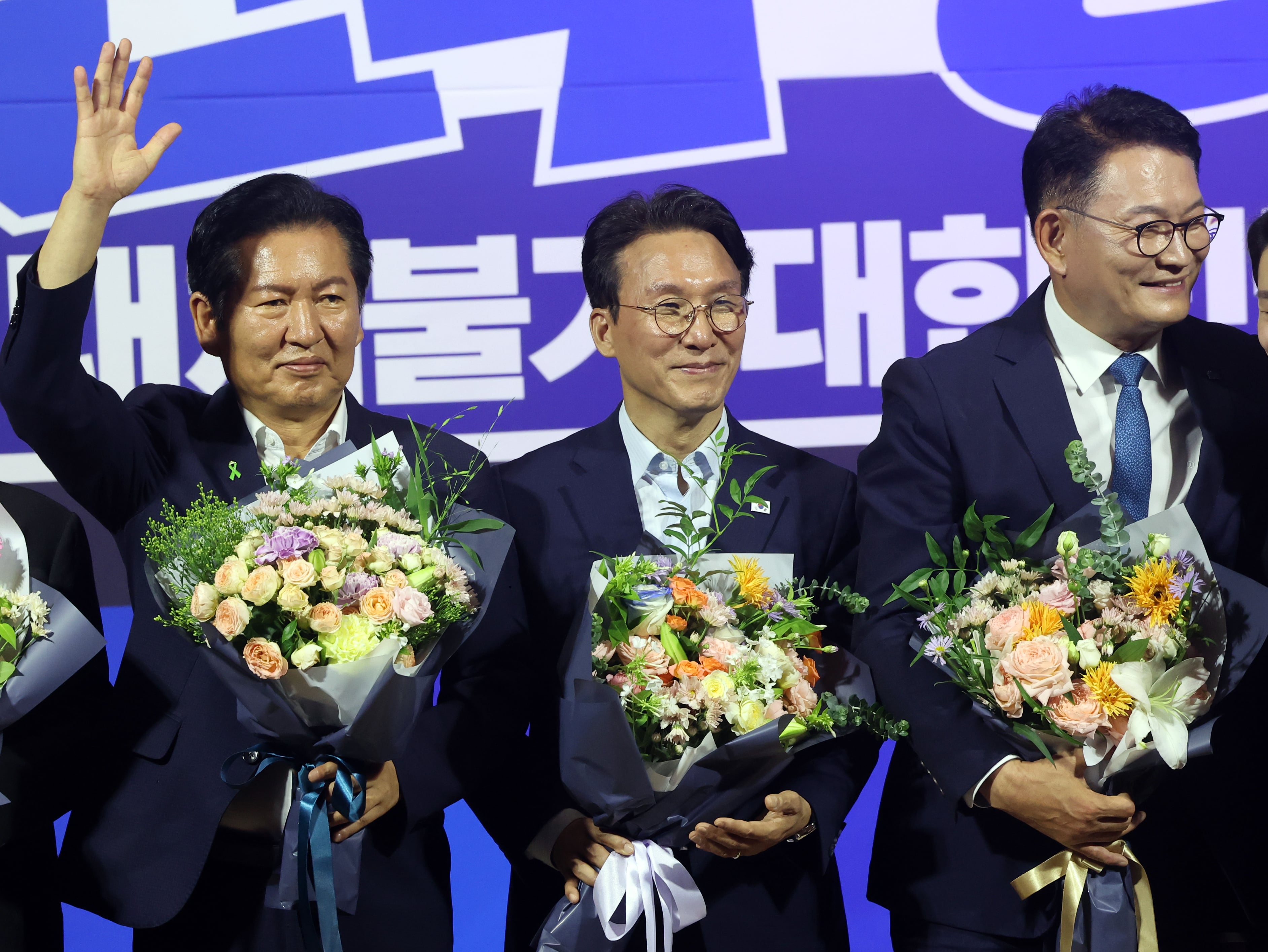 충청 달려간 金·鄭·宋… 첫 경선 기선 제압 노린다
