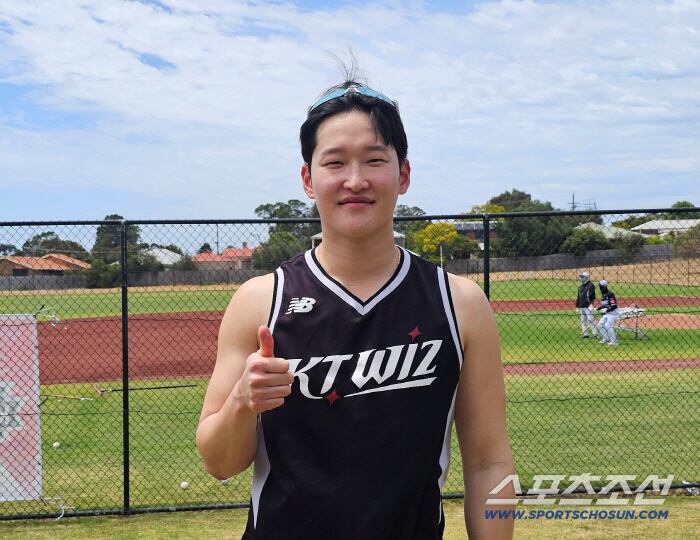 인터뷰에 임한 KT 배제성. 김영록 기자