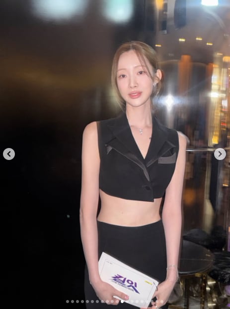 ‘하정우♥’ 차정원, ‘군살無’ 허리가 한줌..뭘 입어도 완벽 소화